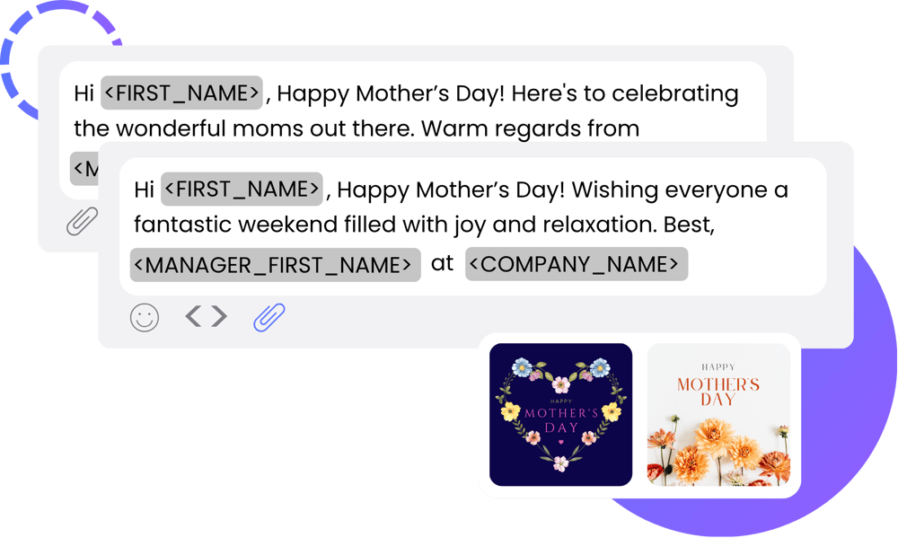 Mother's Day SMS templates