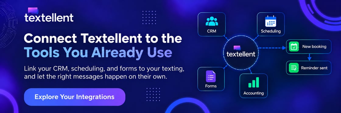 Connect Textellent to the Tools You Already Use!
